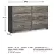 Ralinksi Gray Dresser