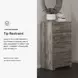 Ralinksi Gray 4 Drawer Chest