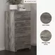 Ralinksi Gray 4 Drawer Chest