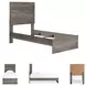 Ralinksi Gray Twin Panel Bed