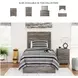 Ralinksi Gray Twin Panel Bed