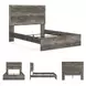 Ralinksi Gray Queen Panel Bed