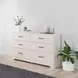 Stelsie White Dresser