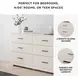 Stelsie White Dresser