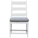 Nash Outdoor Dining Gray Upholstered Outdoor Bar Stool Set of 2