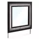 Shoralli Black Panel Bedroom Set with LED