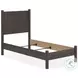 Cadmori Brown Twin Panel Bed