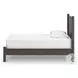 Cadmori Brown Twin Panel Platform Bed
