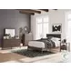 Cadmori Brown Queen Upholstered Panel Bed