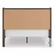 Cadmori Brown Queen Upholstered Panel Bed