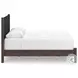 Cadmori Brown Queen Upholstered Panel Bed