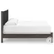Cadmori Brown King Upholstered Panel Bed
