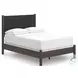 Cadmori Brown Full Upholstered Panel Bed