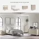 Cadmori Tan And White 6 Drawer Dresser