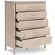 Cadmori Tan And White Youth Panel Upholstered Bedroom Set