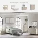 Cadmori Tan And White 5 Drawer Wide Chest