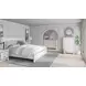 Altyra White 6 Drawer Dresser and Rectangular Mirror