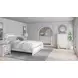 Altyra White 6 Drawer Dresser and Rectangular Mirror