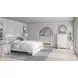 Altyra White King Bookcase Storage Bed