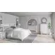Altyra White 6 Drawer Dresser and Rectangular Mirror