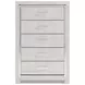 Altyra White Platform Storage Bedroom Set