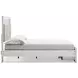 Altyra White Platform Storage Bedroom Set