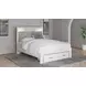 Altyra White Platform Storage Bedroom Set