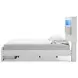 Altyra White Queen Bookcase Storage Bed