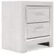 Altyra White Platform Storage Bedroom Set