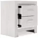 Altyra White Platform Storage Bedroom Set