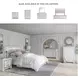 Altyra White Queen Upholstered Panel Bed