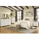 Willowton Whitewash 6 Drawer Dresser and Rectangular Mirror