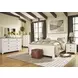 Willowton Whitewash 6 Drawer Dresser and Rectangular Mirror