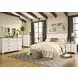 Willowton Whitewash 6 Drawer Dresser and Rectangular Mirror