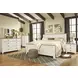 Willowton Whitewash 6 Drawer Dresser and Rectangular Mirror