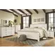 Willowton Whitewash 6 Drawer Dresser and Rectangular Mirror