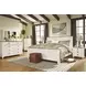 Willowton Whitewash 6 Drawer Dresser and Rectangular Mirror
