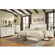 Willowton Whitewash 6 Drawer Dresser and Rectangular Mirror