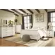 Willowton Whitewash 6 Drawer Dresser and Rectangular Mirror