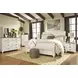 Willowton Whitewash 6 Drawer Dresser and Rectangular Mirror