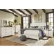 Willowton Whitewash 6 Drawer Dresser and Rectangular Mirror