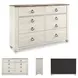 Willowton Two Tone Dresser