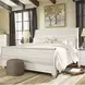 Willowton Whitewash King Sleigh Bed With Horizontal Planks