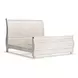 Willowton Whitewash King Sleigh Bed With Horizontal Planks