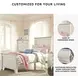 Willowton Whitewash Twin Panel Bed