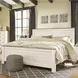 Willowton Whitewash California King Panel Bed