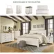 Willowton Whitewash California King Panel Bed