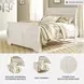 Willowton Whitewash Queen Sleigh Bed
