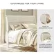 Willowton Whitewash Queen Sleigh Bed