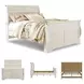 Willowton Whitewash Queen Sleigh Bed